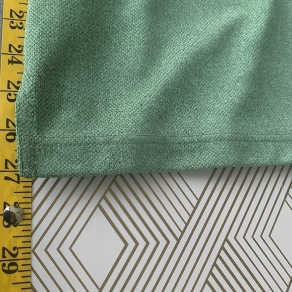 Columbia Polo Style Green Shirt Size M #064 - Picture 8 of 9